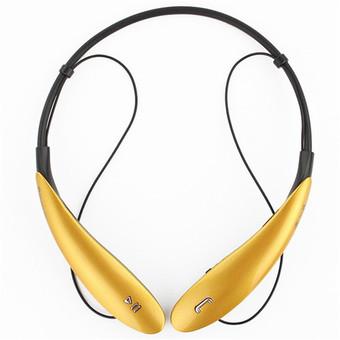 Wireless Bluetooth Stereo Headphone for Smartphone Yellow (Intl)  
