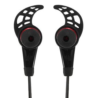 Wireless Bluetooth Stereo Sport Gym Earphone (Red) (Intl)  