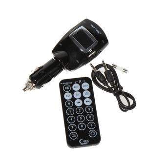 Wireless Car Kit MP3 Music Radio FM Transmitter Modulator with Cigarette Lighter USB Charger (Intl)  
