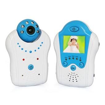 Wireless Video Security Baby Monitor Camera with PAL TV System (Blue + White)  
