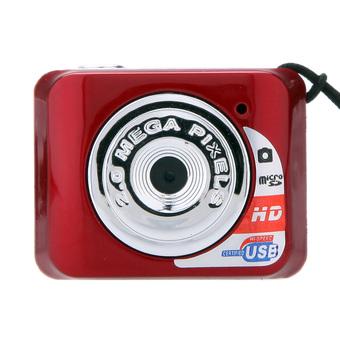 X3 Portable Mini High Quality Camcorder Digital Camera Video Action DV Recorder (Red) (Intl)  