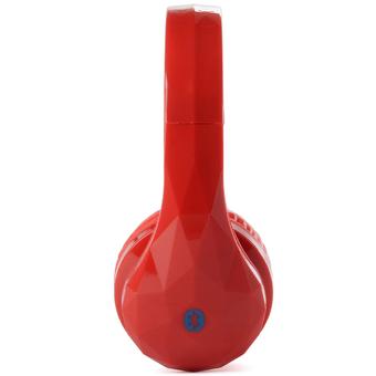 XCSource Foldable Wireless Bluetooth Headphone (Red)  