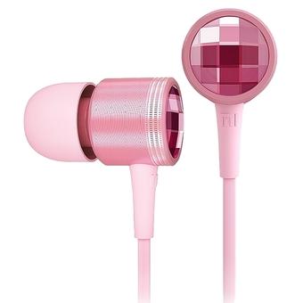Xiaomi Piston Crystal Edition Rose Carmine Pink Headphones Original - Limited Edition  