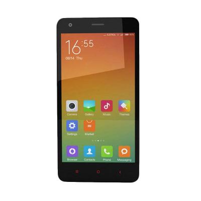 Xiaomi Redmi 2 Hitam Smartphone [4 G/Dual Sim/RAM 2 GB/16 GB/Garansi Distributor]