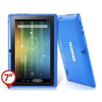 YEAHPAD Super Pillbox7 7.0 Capacitive TFT Touch Screen 800x480 Android 4.2.1 Dual Core ATM7021A 1.3GHz Tablet PC with Wi-Fi Dual Camera (8GB) (Blue)  