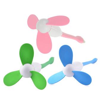 YGH-556 Fashionable & Portable Bamboo Dragonfly Mini USB Fan (Pink) (Intl)  