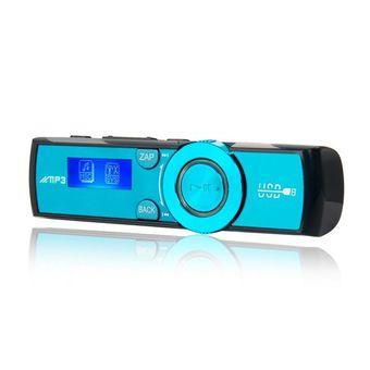 YT-06 USB 2.0 LCD TF Card MP3 Player Blue  