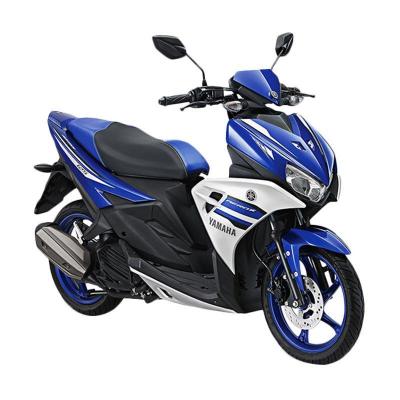 Yamaha AEROX - Racing Blue (JADETABEK) UANG MUKA KREDIT