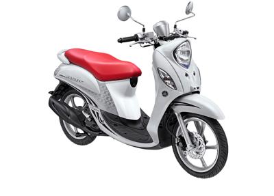 Yamaha Fino Premium FI Fashion White Sepeda Motor [OTR Yogyakarta]