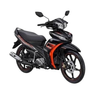 Yamaha Jupiter Z1 CW FI Sporty Black Sepeda Motor [OTR Kalimantan Tengah]