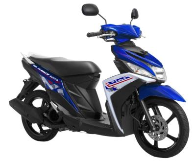 Yamaha Mio M3 125 CW Creative Blue Sepeda Motor [OTR Kalimantan Tengah]