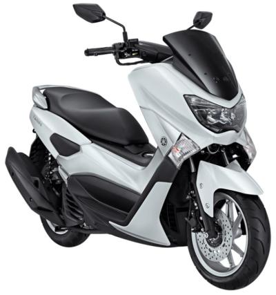Yamaha NMAX Non ABS Premier White Sepeda Motor [OTR Kalimantan Tengah]