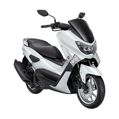 Yamaha NMAX Non ABS Premier White Sepeda Motor [OTR Lampung]