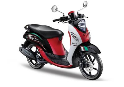 Yamaha New Fino 125 Sporty FI Sportif Noir Sepeda Motor [OTR Jawa Tengah]