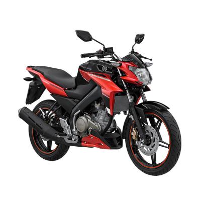 Yamaha New Vixion Advance Stizza Black Red Sepeda Motor [OTR Kalimantan Tengah]