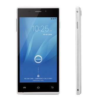 Yazhilan DOOGEE Turbo Mini F1 Android 4.4 MT6732 Quad-core 4G Mobile Phone w/ 4.5" 8GB 5MP - White  