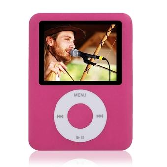 Yika 8GB Slim MP3 MP4 Player 1.8" LCD Screen FM Radio Video Games (Pink) (Intl)  