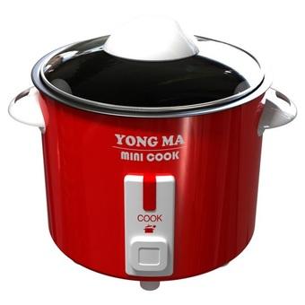 Yong Ma MC-300 Magic Com 2 in 1 Mini Cook - Penanak Nasi - Merah  
