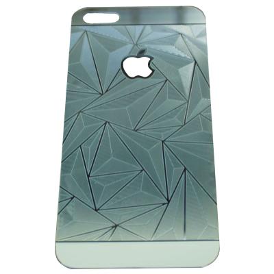 ZONA 3D Diamond Silver Tempered Glass for iPhone 4
