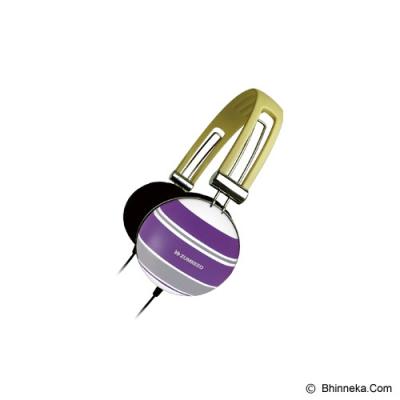 ZUMREED Retro Design Headphone [ZHP-005 Border] - Violet