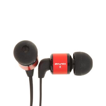 Zauntie Noise Isolating Hi-Definition In-Ear Earphone (Red)(Intl)  