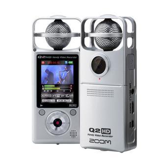 Zoom Q2HD Handy HD Video Recorder Silver  