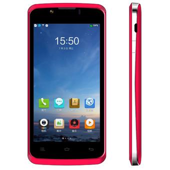 Zopo Quad-Core Android 4.4.2 Phone with 4.5" Screen, 512MB RAM, 4GB ROM, Dual-SIM (Deep Red)  