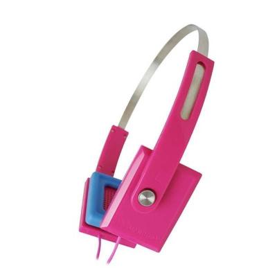 Zumreed ZHP-008 Color earpad portable headphones Pink