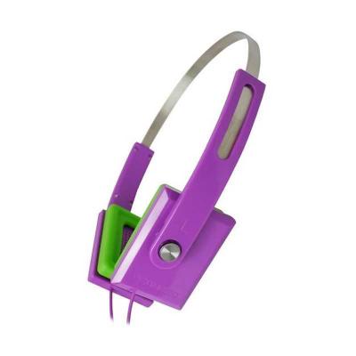 Zumreed ZHP-008 Color earpad portable headphones Violet