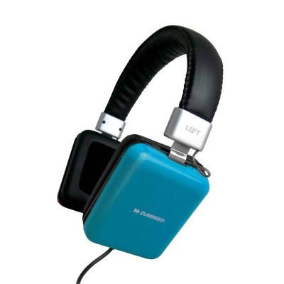 Zumreed ZHP-010 Square portable stereo headphones Blue