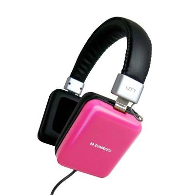 Zumreed ZHP-010 Square portable stereo headphones Pink