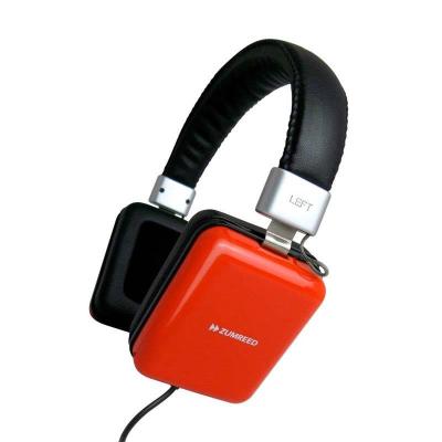 Zumreed ZHP-010 Square portable stereo headphones Red