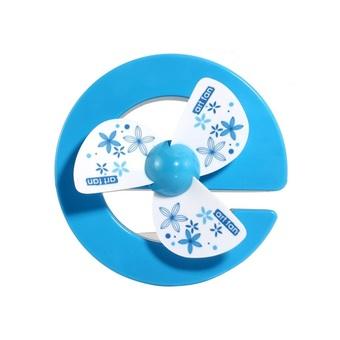 e Design Rechargeable Mini USB Fan (Blue)  