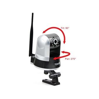 iProbot 2 1/4 Inch CMOS Sensor Wireless Network Camera with Microphone and Speaker  