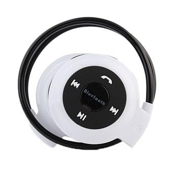 niceEshop Musical Game Wireless V2.1 Stereo Bluetooth Headphone Headset with TF Card FM Radio and MP3 Function,White  