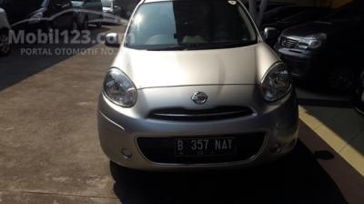 nissan march xs automatic warna silver 2012