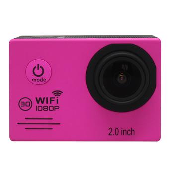 sport Kamera WiFi SJ7000 HD 12MP 1080P 2.0 Full Inch LCD Screen Sport DV Kamera (Pink) (Intl)  