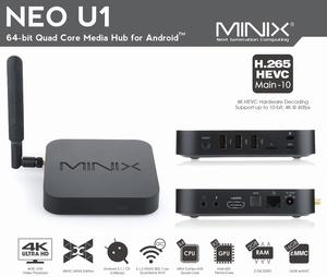 [MG]NEO U1 4K UHD Android TV Box Quad Core Android 5.1 MINIX