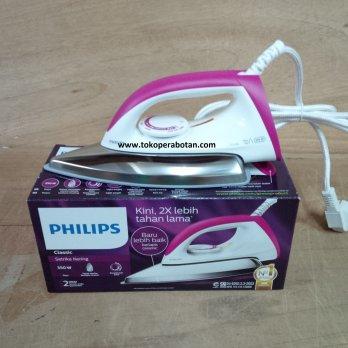 [Philips] Setrika Philips Ceramic HD-1173 (pink) Philips HD-1173 Setrika Listrik dengan Alas Ceramic