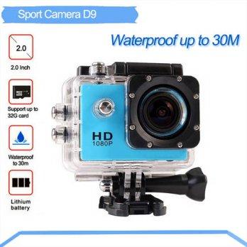 [globalbuy] 2016 Hot Action Digital Cameras Waterproof 30M Sport DV Camera HD 1080P 2 inch/2718820