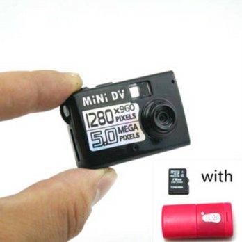 [globalbuy] 5MP HD Smallest Mini DV Digital Camera Video Recorder Camcorder Webcam DVR SC5/740480