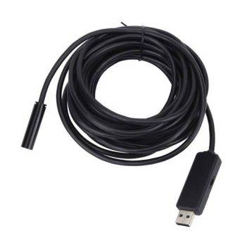 [globalbuy] 7M Waterproof USB Borescope Endoscope, Mini 10mm 4led, Long Snake Tube Inspect/2941240