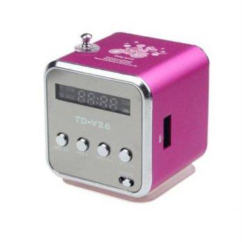 [globalbuy] Adroit HIFI Speaker MP3 Player Amplifier Micro SD TF Card USB Disk Speaker Wit/2964015