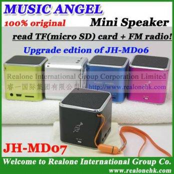[globalbuy] Card Speaker JH-MD07 MUSIC ANGEL portable mobile speaker,MOQ 1PC original crys/1268768