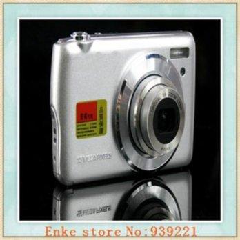 [globalbuy] Christmas gifts black colour 5MP digital camera 2.7 inch 5x optical zoom macro/1672052