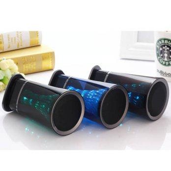 [globalbuy] Colorful Flashing Lights Subwoofer Wireless Mini Stereo Bluetooth Speakers 16 /2962366