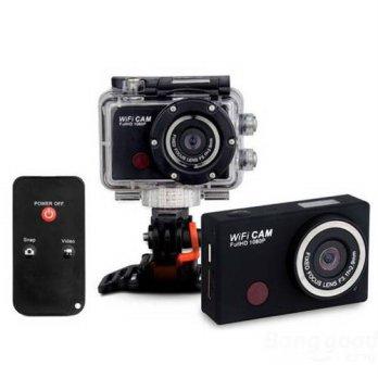 [globalbuy] F21 Extreme Action Wifi Sport Camera Waterproof 1080P Full HD Mini DV IR Remot/686528