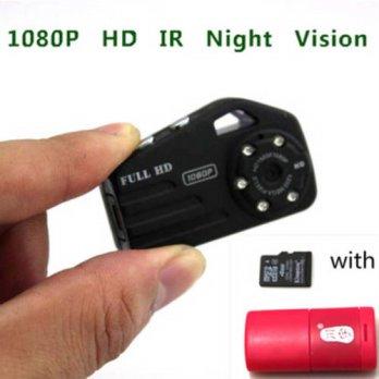[globalbuy] FULL HD 1080P Mini Camera DVR Camcorder Night Vision Portable Video Recorder D/741205