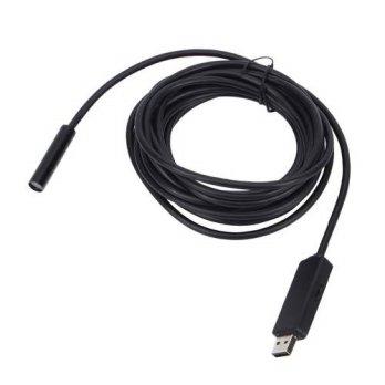 [globalbuy] Hot selling 5M Mini USB HD 480P Endoscope Borescope Snake 10mm Lens 4 LED IP67/2941220