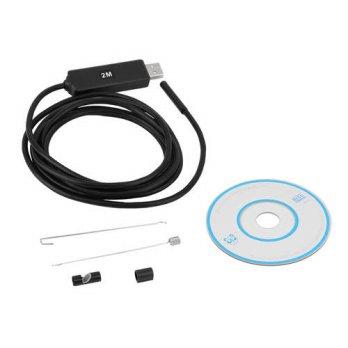 [globalbuy] In stock 6LED Waterproof 5.5mm 2M USB Endoscope Borescope Po Capture Inspectio/2700931